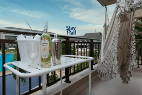 Flat Luxo no Beach Class Eco Life - Muro Alto - Piscina - Beira-Mar